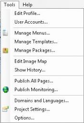MPU Menu Example
